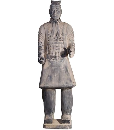 Amazon.com: ChinaFurnitureOnline 站立式兵馬俑,46 英吋(約116.8 公分