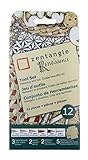 Sakura #50112 Zentangle 12 Pc Set w/Renaissance Tiles, 3.5