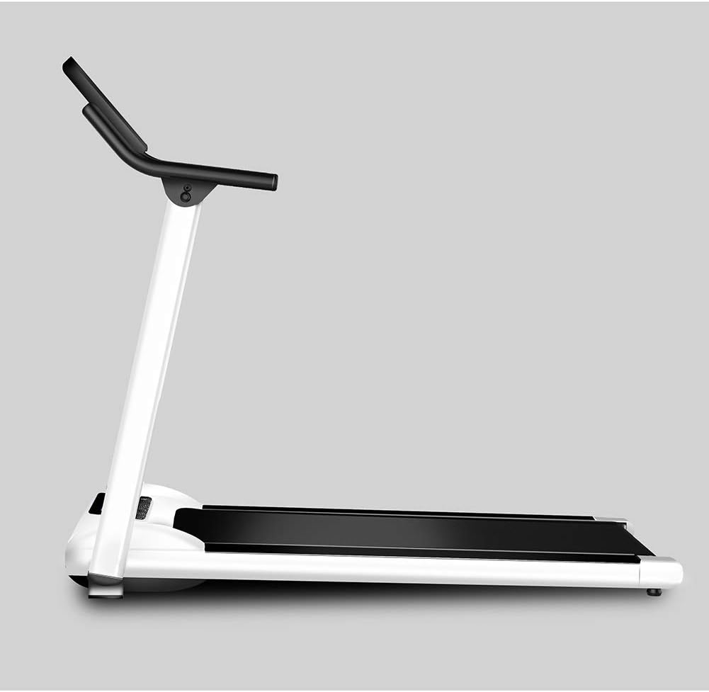 NBKLS Under Desk Electric Treadmill, with Touchable LED Display & Wireless Remote Control, with Device Holder, Shock Absorption and Incline, Walking Jogging Machine for Home/Office