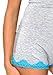 Leg Avenue Women's Seraphina Lace Romper Nightie Pajama Set Lounge and Sleepwear