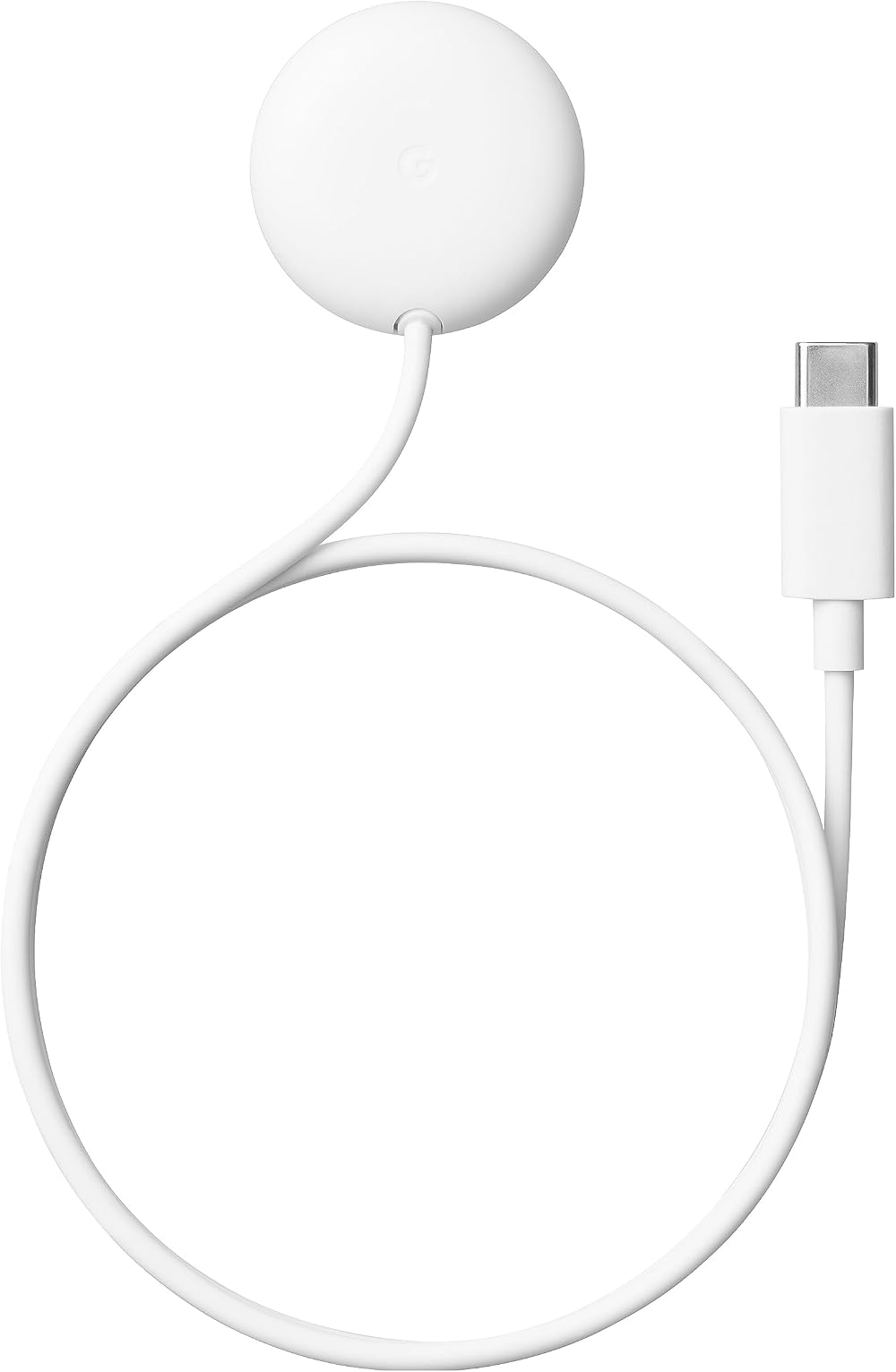 Google Pixel Watch USB-C Magnetic Charging Cable White 6ft