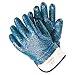 Memphis 9761R Predator Premium Nitrile-Coated Gloves, Blue/White, Large, 12 Pairs