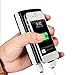 10000mAh Solar Charger Portable Dual USB Shockproof Solar Power Bank/ Backup Battery Charger; Solar Powered Phone Charger for iPhone iPod iPad Samsung HTC Blackberry and GPS Tablets Camera (Black)