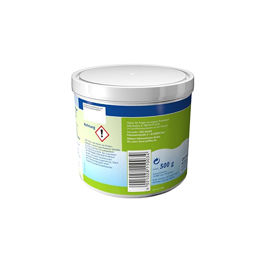 Söll 11003 PhosLock AlgenStopp Phosphatbinder 500 g ganzjährig