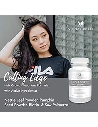 Vitaminas para el crecimiento rápido del cabello, bloqueador DHT con 0,00018 oz de biotina, para mujeres y hombres