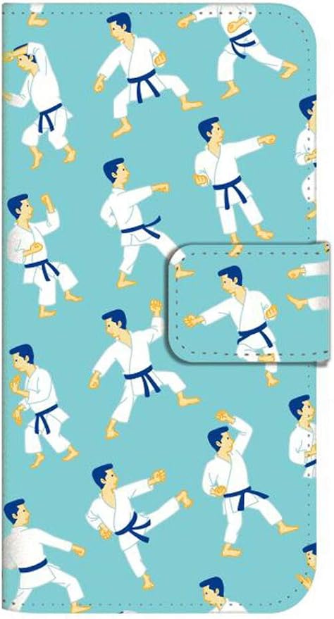 Amazon Co Jp Aquos Sense Sh 01k スマホケース 手帳型 ケース デザイン手帳 アクオス センス 81 A 男子空手 ブルー かわいい 可愛い かっこいい 人気 柄 ケータイケース 空手 家電 カメラ