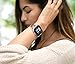 CAGOS Compatible with Fitbit Versa 2 Bands Women, Stainless Steel Bracelet Metal Cuff Accessories Bangle Replacement Wristbands Straps for Fitbit Versa Lite Smarwatch (Silver)