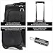 Large Capacity Maximum Allowance 22x14x9 All Parts Carry On Luggage Bag | Rolling Travel Suitcase Lightweight Small Soft Trolley for Women | Approved by Delta, United, Southwest & Many More
