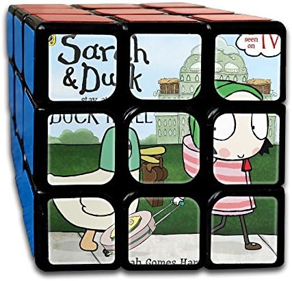 Smooth Sequential Puzzle Toy Sarah And Duck Speed Cube Standard 3x3 Smooth Magic Cube Puzzles, IQ Games Puzzles