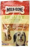 MilkBone Healthy Favorites Chewy Dog Treats Real Chicken 5 Ounce Pouch
