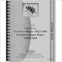 New Fits Ford 4000 Major Tractor Parts Manual: Amazon.com: Books