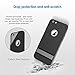 JETech Case for iPhone 6s Plus and iPhone 6 Plus, Slim Protective Cover with Shock-Absorption, Carbon Fiber Design, Grey