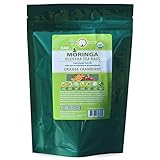 Moringa Tea - Orange Cranberry - USDA Organic - 30 Potent Tea Bags - Antioxidant Rich Energy Booster