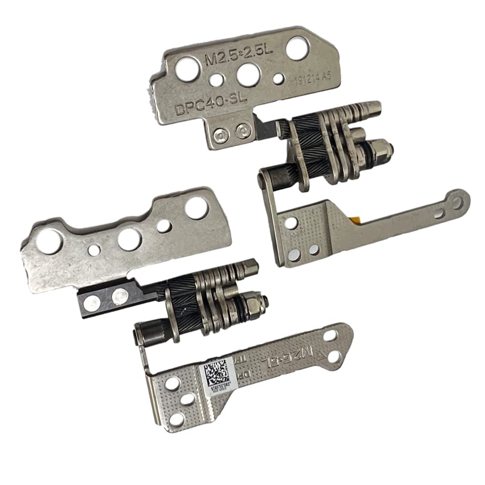 JINTAI LCD Display Hinges Left + Right Replacement for HP Chromebook X360 14-DA Series TPN-C138 AM2DR000600 AM2DR000700