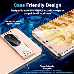 [3+3 Pack] Tempered Glass Screen Protector for