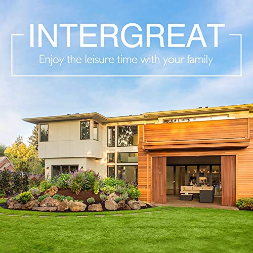 image for INTERGREAT Patio Deck Box Outdoors Storage Backyard Furniture Rattan C
