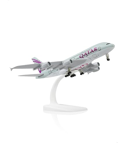 QIYUMOKE Airbus A380 1/300 German Airlines Modelo de avião de
