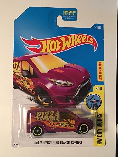 Hot Wheels Pizza Express Ford Transit Connect 2017