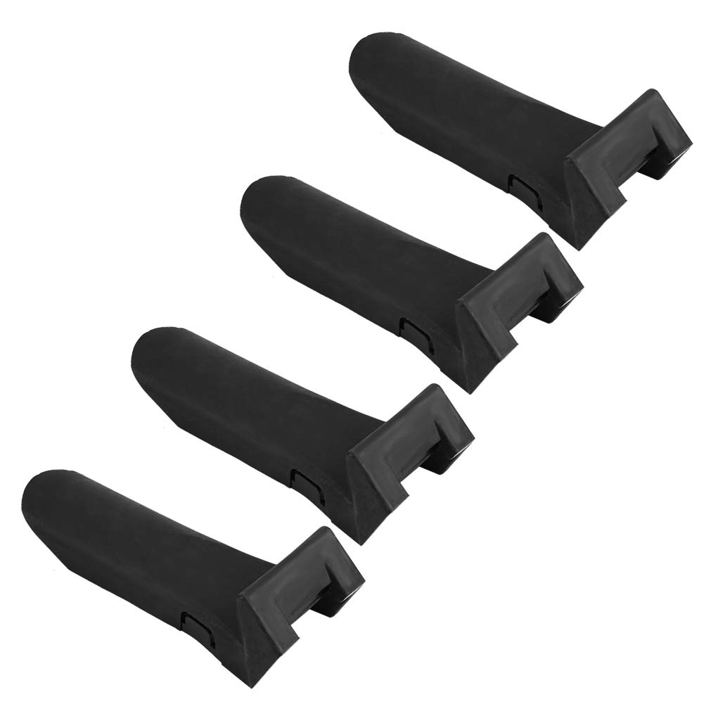 Accessories for Tyre Changer Claw Rubber Cuffs, Tyre Changer Rim Protection Tyre Assembly, Pack of 4 (Straight Base Type)