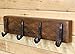 Reclaimed USA Railroad Spike Coat Hook | Made in The USA | Spikes Coat Rack | Western American Railroad Hook |Hook Hanger | Vintage Decor Entryway Organizer Cast Iron