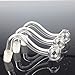 Fragnance Oil Burner Warmer Burner- Smooth, Nice Design, Strong, Clear, Size 10mm (3pcs)