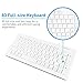 Macally USB Wired Compact Mini Slim Keyboard for Mac and Windows PC (MKEYXC)