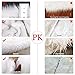 Aytai Christmas Tree Skirt 48 Inch White Faux Fur Christmas Tree Skirt Luxury Tree Skirts for Holiday Christmas Decorations