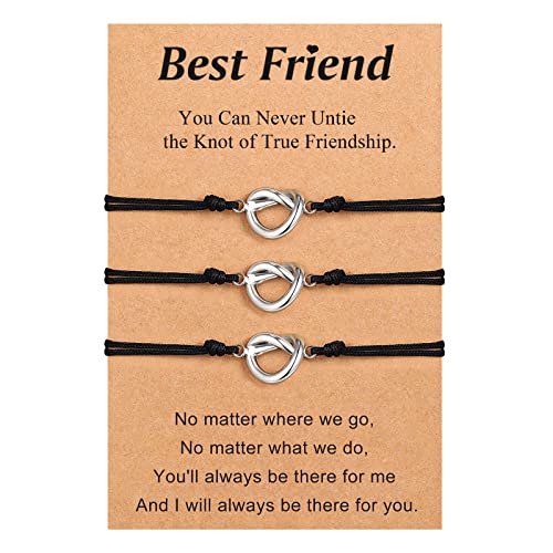 Best Friend Friendship Knot Bracelets for Women Matching