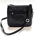ASHLIE ROSE Women's Expandable Multi-Pocket, Adjustable Strap Crossbody Bag for Work, Leisure, Travel - Black