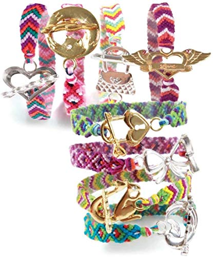 Style Me Up Creative Friendship Bracelet Making Kit For Girls, Craft Kit For For Jewelry Making Smu603