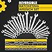 TOOLGUARDS Ratcheting Wrench Set Ratcheting Wrench Set - Unbreakable - (22 Pieces METRIC & INCH (Reversible)- 100% Lifetime Satisfaction Guarantee