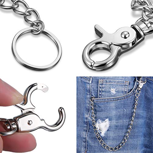 image for Norme 3 Pack 16 Inch Pocket Chain/Wallet Chain/Keychain with Lobster C