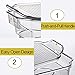 12 Egg Holder, Egg Tray With Lid, Egg Storage Container for Kitchen Refrigerator, Pack of 2
