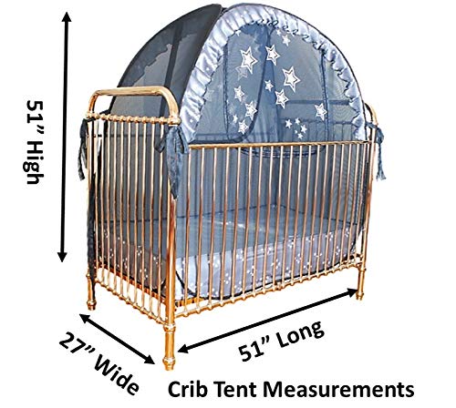 Best Baby Crib Tent - Trusted for 20+ Years - Proven to Keep Your Baby from Climbing Out of The Crib. Original Australian Design Premium Pop Up Crib Canopy