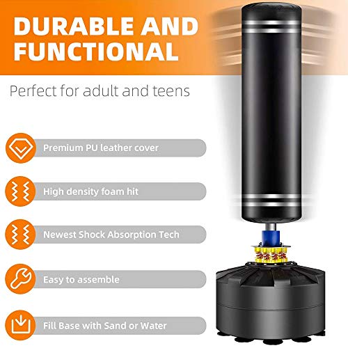 kitopa freestanding punching bag