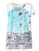 KaiTingu Women's Short Sleeve City Kite Graphic Print Vintage T Shirt