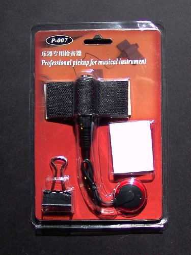 Leegoal 1pkg Guitar Violin Viola Cello Banjo Contact Mic. Pickup High Quality