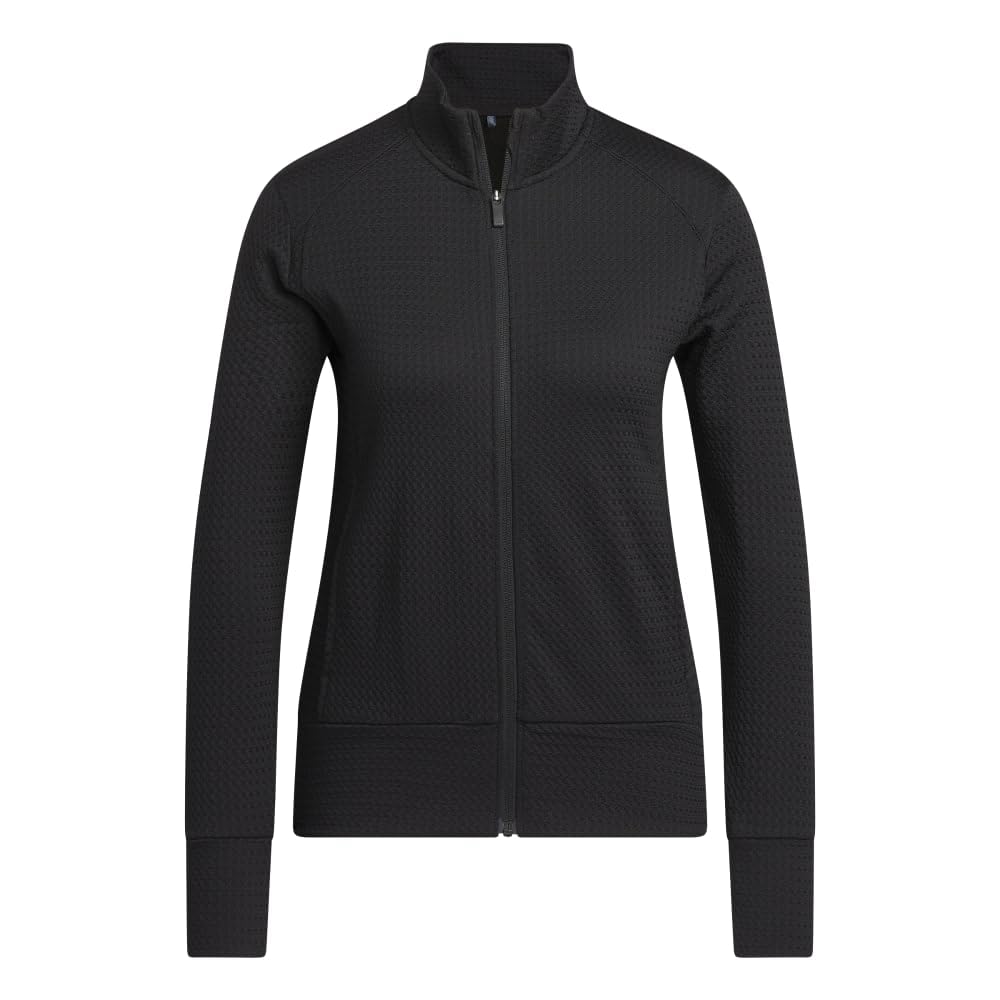 adidas Standard Women’s Ultimate365 Textured Jacket, Black Large