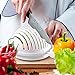 Salad Cutter Bowl,Vegetable Cutter Bowl - Salad Cutter Bowl Fruit Vegetavle Salad Maker Chopper Creates great healthy salads in 60 seconds