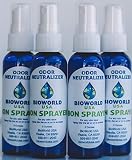 BioWorld Odor Neutralizer - Ready to Use (4 x 2oz)