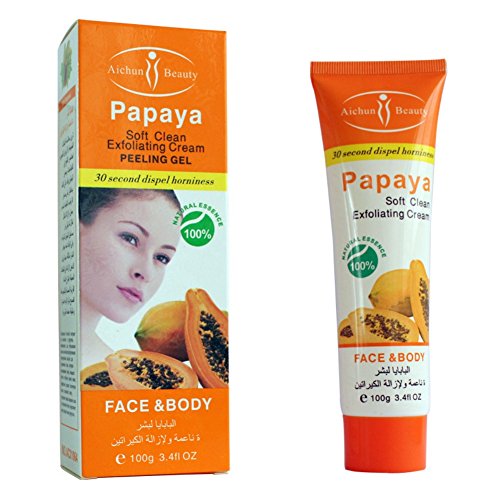Hanyia Exfoliating Cream Exfoliating Gel Skin Care Moisturizing and Whitening Face Hand Body Exfoliating Gel - Papaya