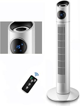 YLLN Led Display Standing Bladeless Fan 