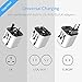BESTEK [Pure Sine Wave] BESTEK Travel Adapter Converter Combo, 220V to 110V Voltage Converter 4.2A Dual Smart USB UK/AU/US/EU Worldwide Plug