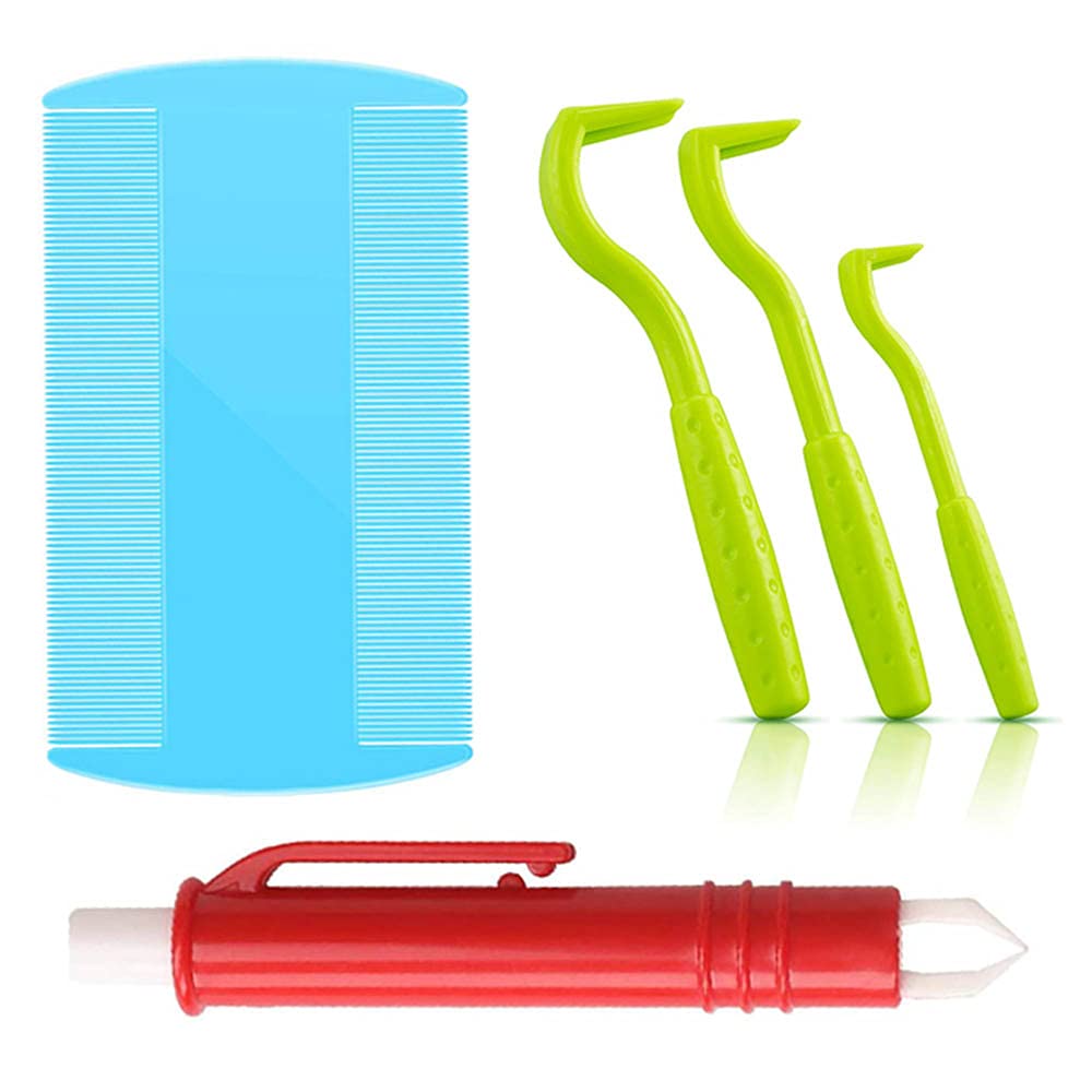 HouChanges Tick Remover Kit,Painlessly Tick Remover Dogs Cats and Humans(Set)