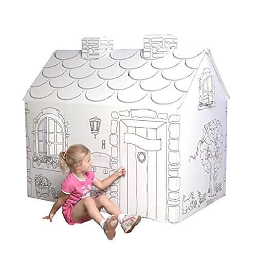My Very Own House Coloring Playhouse Cottage Best