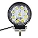 Dr.OX 10PCS 4 Inch LED Work Light Bar 27W Round Spot Beam for Off- road Van Jeep SUV Truck Car ATV 4WD 4x4 RV UTE Tractor Vehicle Boat Driving Work lights Fog Lamp