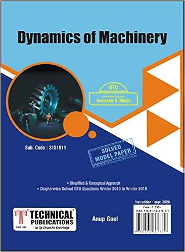 Buy Dynamics Of Machinery For Gtu 18 Course V Mech 3151911 Book Online At Low Prices In India Dynamics Of Machinery For Gtu 18 Course V Mech 3151911 Reviews Ratings Amazon In