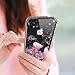 LeYi for iPhone 4S Case,iPhone 4S Liquid Case with HD Screen Protector for Girls Women, Cute Shiny Glitter Moving Quicksand Clear TPU Protective Phone Case Cover for iPhone 4/ 4S/ 4G Rose Gold
