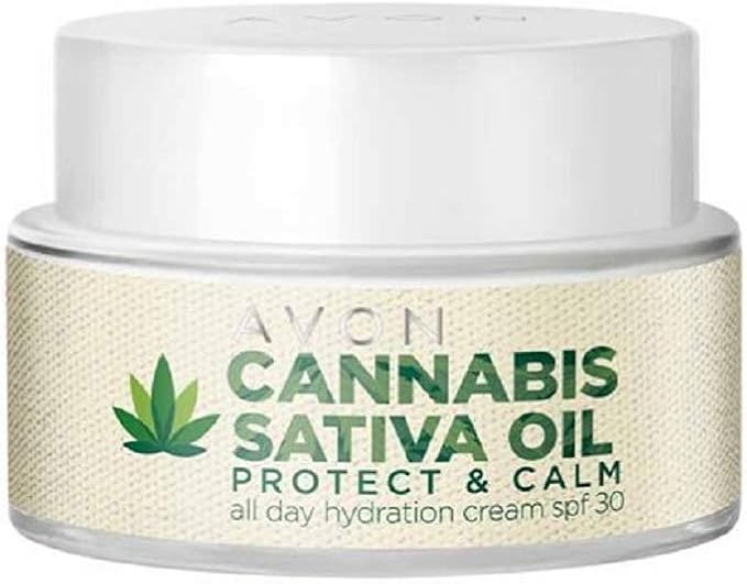 Avon cannabis sativa oil protect and calm all day hydrating cream 50ml