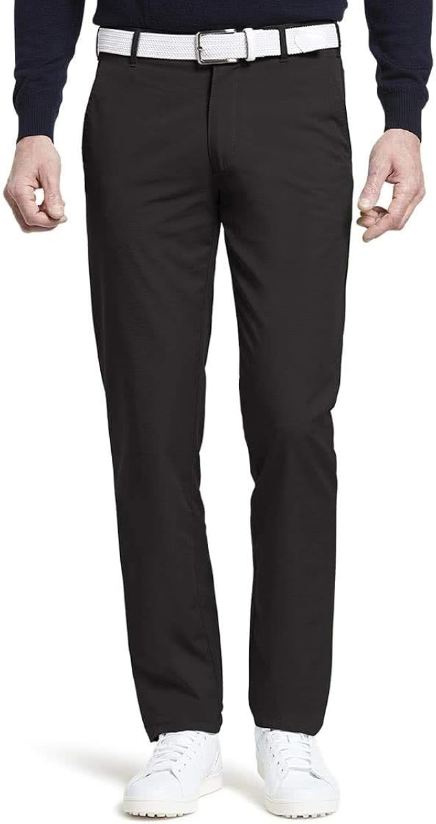 MEYER Men Pants Augusta Cotton 98030 Black Ultra Stretchy Golf
